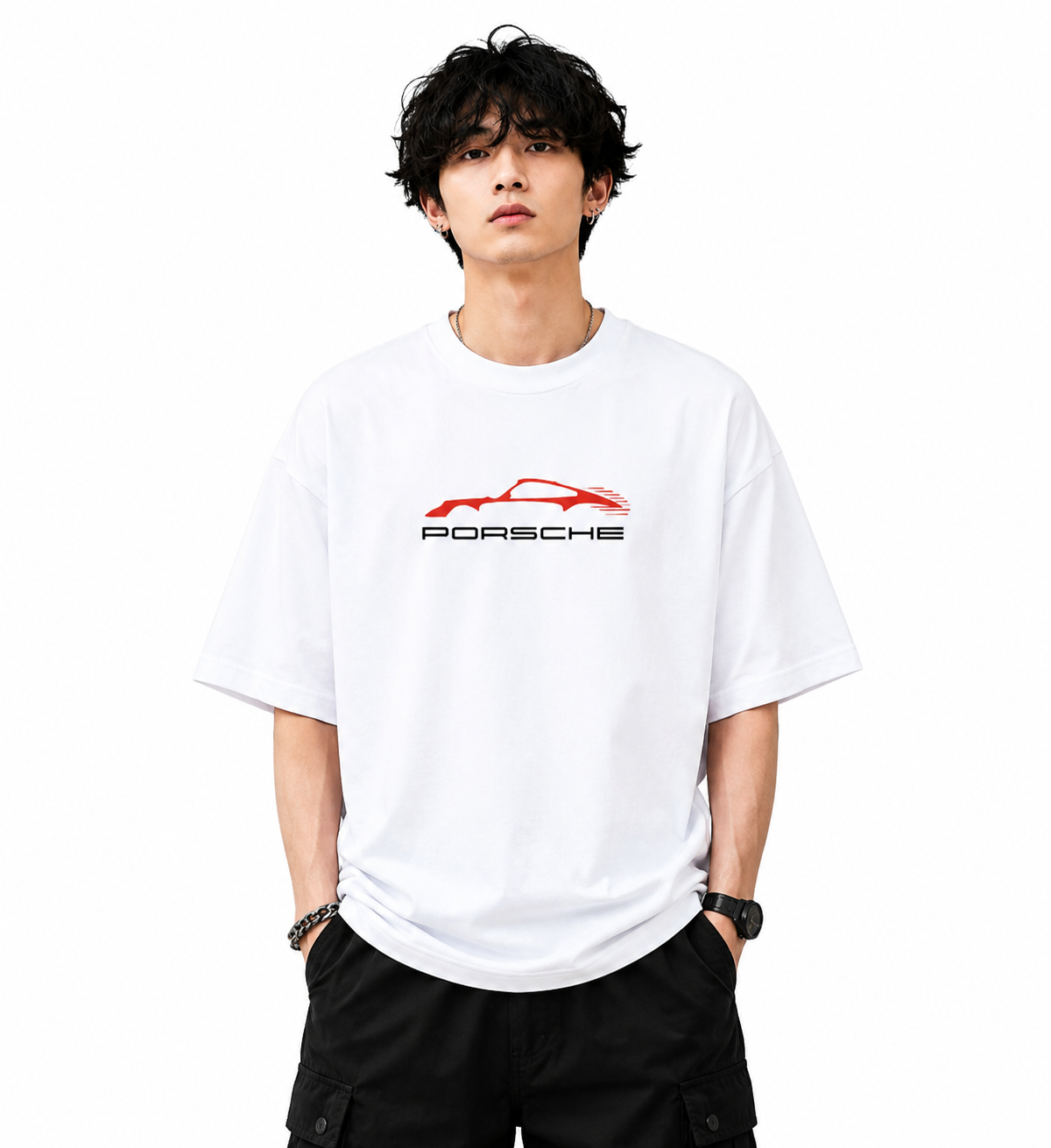 Need Money For Porsche Oversized T-Shirt