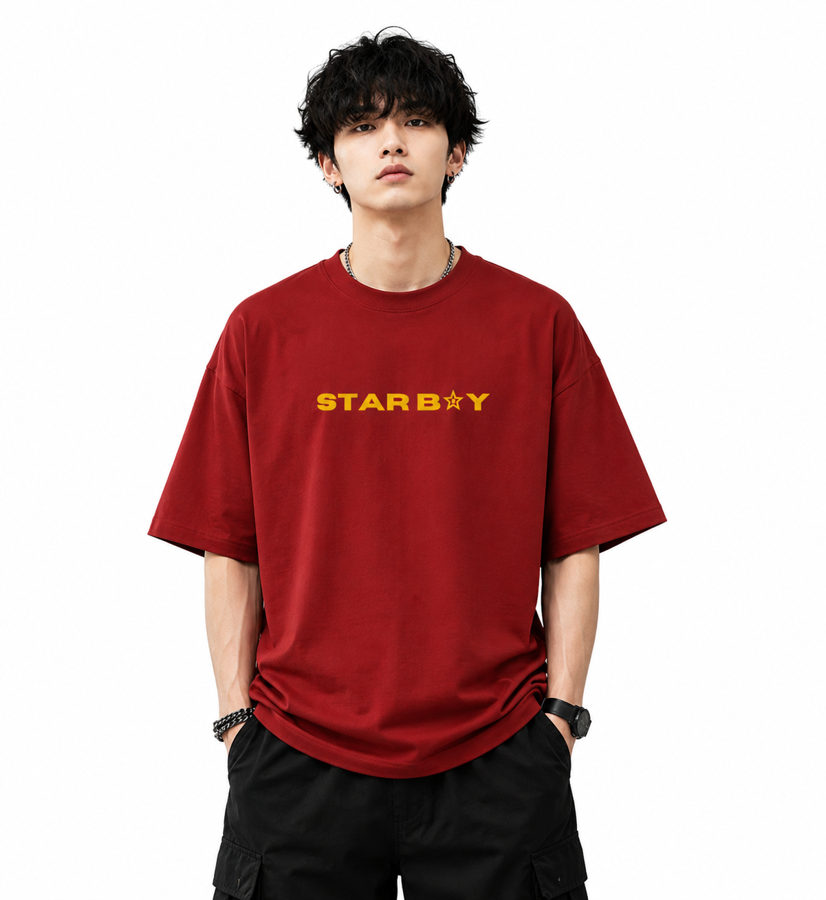 Starboy Weeknd Oversized T-Shirt